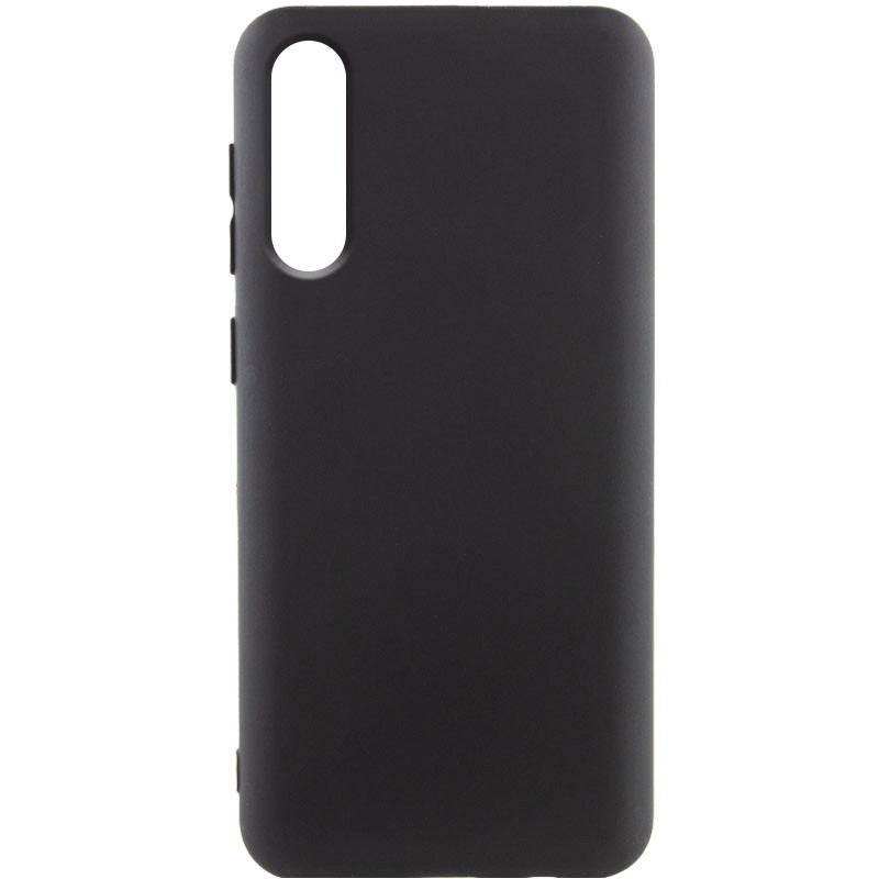Чехол TPU GETMAN Liquid Silk для Samsung Galaxy A50 (A505F) / A50s / A30s (Черный / Black)