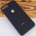 Фото TPU чохол Matte LOGO на Apple iPhone 7 plus / 8 plus (5.5") (Чорний / Black) на vchehle.ua