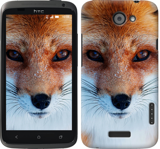 

Чехол Рыжая лисица для HTC One X 78587
