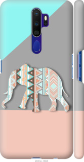 

Чехол Узорчатый слон для Oppo A5 (2020) 921413