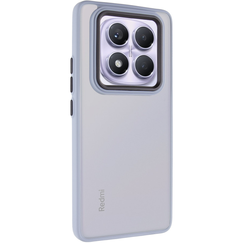 Чехол TPU+PC Lyon Frosted для Xiaomi Redmi Note 14 Pro 4G (Sierra Blue)