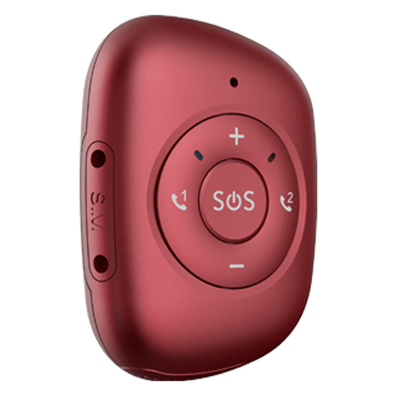 Трекер GPS V50 Tracker Pendant SIM (4G LTE with 2G GSM fallback) 1000mAh (Red)