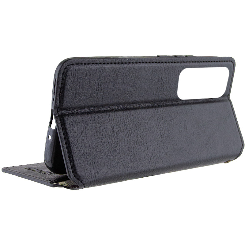 Замовити Шкіряний чохол-книжка GETMAN Cubic (PU) на Samsung Galaxy M35 5G (Чорний) на vchehle.ua
