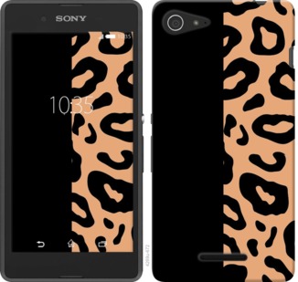 Чехол Пятна леопарда для Sony Xperia E3 D2202