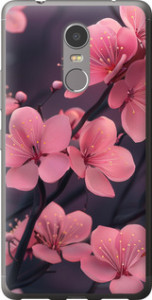 Чехол Пурпурная сакура для Lenovo K6 Note