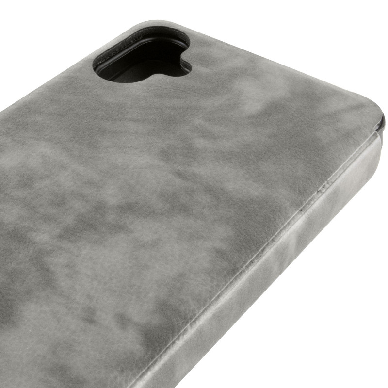Фото Кожаный чехол-книжка Belora для Samsung Galaxy A06 (Gray) на vchehle.ua