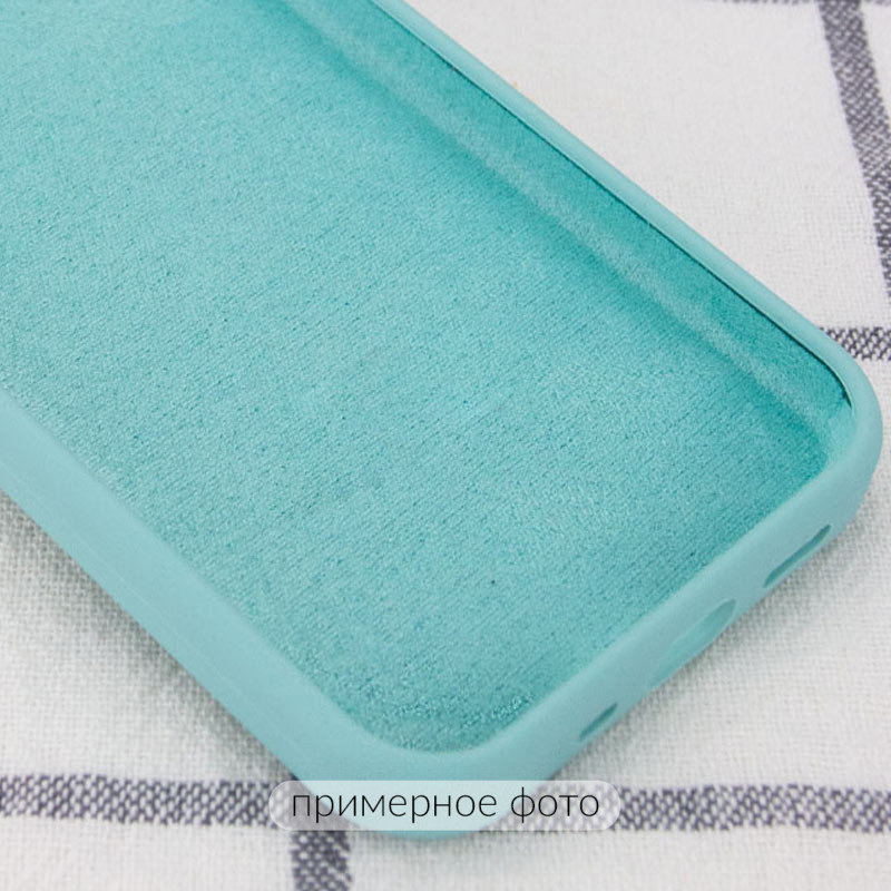 Фото Чехол Silicone Case Full Protective (AA) NO LOGO для Apple iPhone 16 (6.1") (Бирюзовый / Marine Green) в магазине vchehle.ua