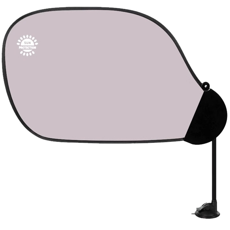 Сонцезахисний козирок для автомобіля (на присосці) (0.58x0.36m) (Pink)