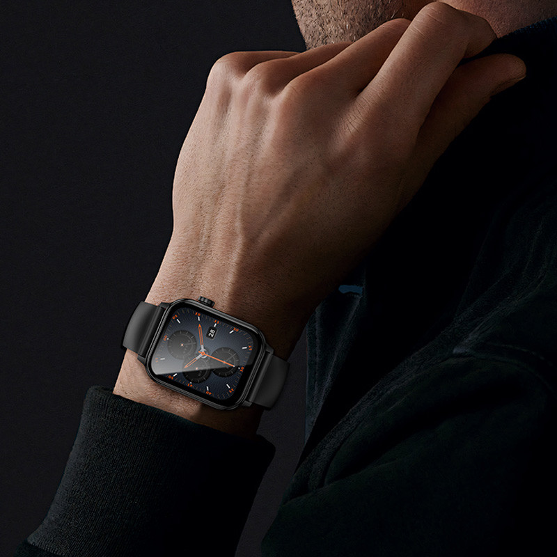 Смарт-годинник Hoco Smart Watch Y26 Smart sports watch (call version) (Black) в магазині vchehle.ua