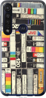 

Чохол Старые видеокассеты для Motorola G8 Plus 1408046