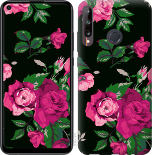 

Чехол Розы на черном фоне для Huawei P40 Lite E 934090