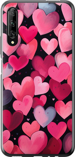 

Чехол Сердечки 4 для Huawei Honor 9X (China) 1646630