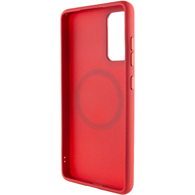 Фото TPU чехол Bonbon Metal Style with Magnetic safe для Samsung Galaxy A54 5G (Красный / Red) в магазине vchehle.ua