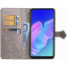 Фото Шкіряний чохол (книжка) Art Case з візитницею на Xiaomi Redmi 9 (Сірий) на vchehle.ua