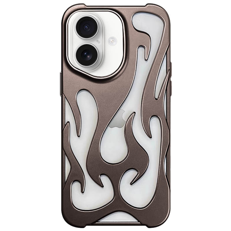 Чехол TPU WinFire для Apple iPhone 16 Plus (6.7") (Brown)