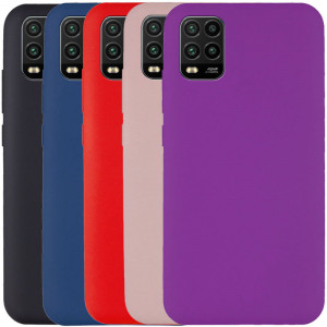 Чехол Silicone Cover Full without Logo (A) для Xiaomi Mi 10 Lite