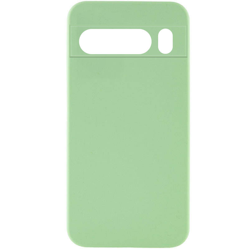 Чохол Silicone Cover Lakshmi Full Camera (AAA) на Google Pixel 8 Pro (М'ятний / Mint)