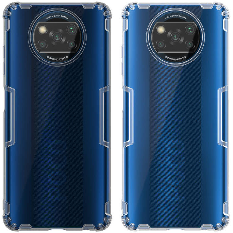 TPU чехол Nillkin Nature Series для Xiaomi Poco X3 NFC / Poco X3 Pro