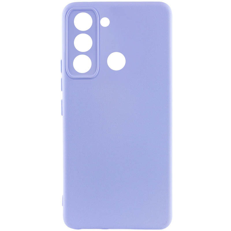 Чохол Silicone Cover Lakshmi Full Camera (AAA) на TECNO Pop 5 LTE (Бузковий / Dasheen)