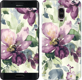 

Чехол Цветы акварелью для Huawei Mate 9 Pro 631992