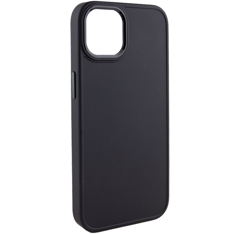 TPU чохол Bonbon Metal Style на Apple iPhone 14 (6.1") (Чорний / Black)