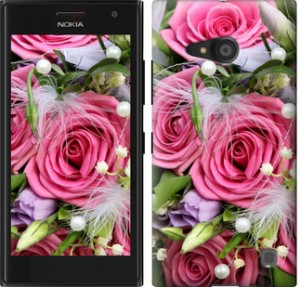 Чехол Нежность для Nokia Lumia 650