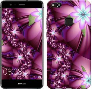 

Чехол Цветочная мозаика для Huawei P10 Lite 601312