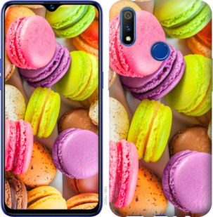 Чехол Макаруны для Realme 3 Pro