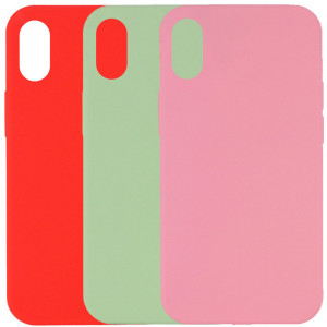 Чохол Silicone Case Full Protective (AA) NO LOGO для iPhone X (5.8")