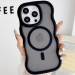 Фото Чохол TPU+PC Undine with Magnetic Safe на Apple iPhone 15 Pro Max (6.7") (Black) в маназині vchehle.ua