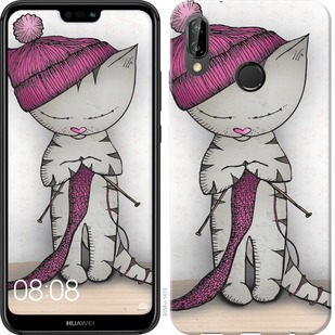 

Чохол Кішка рукодільниця на Huawei P20 Lite 689324