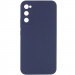 Чохол Silicone Cover Lakshmi Full Camera (AAA) на Samsung Galaxy S20 FE (Темно-синій / Midnight blue)