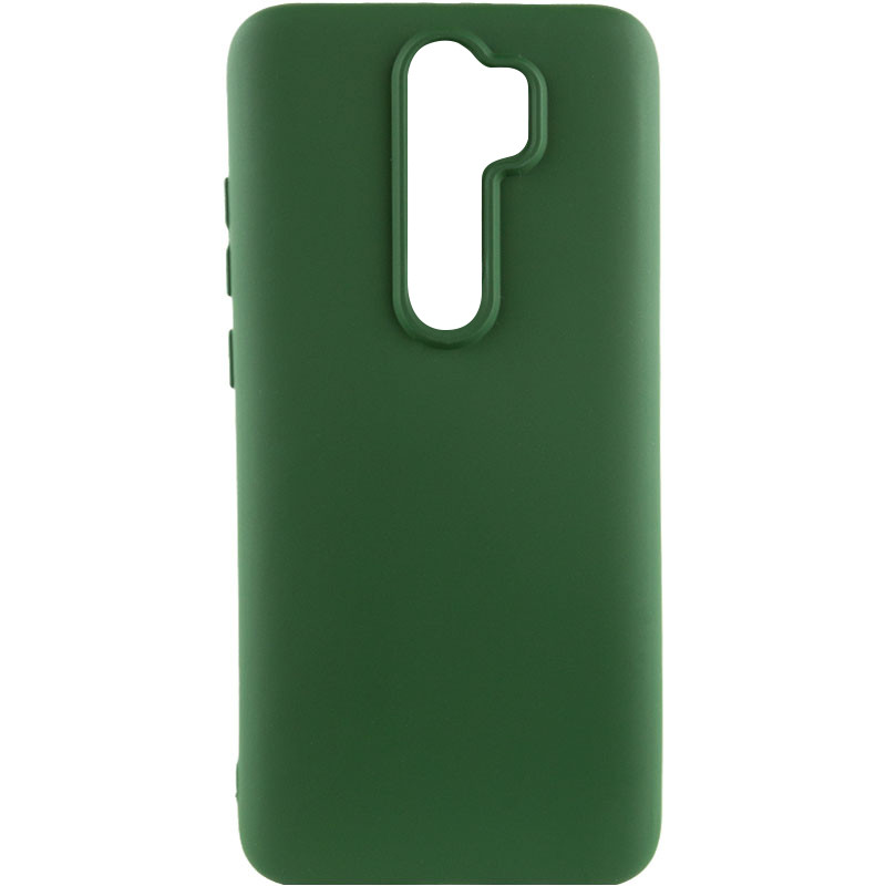 Чохол Silicone Cover Lakshmi (AA) на Xiaomi Redmi 9 (Зелений / Dark green)