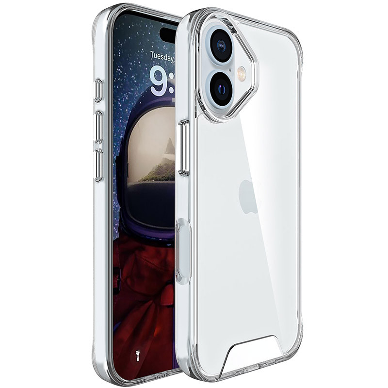 Чохол TPU Space Case transparent на Apple iPhone 16 Plus (6.7")