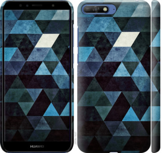 

Чехол Треугольники для Huawei Honor 9 779287