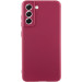 Чехол Silicone Cover Lakshmi Full Camera (A) для Samsung Galaxy S22+ (Бордовый / Marsala)