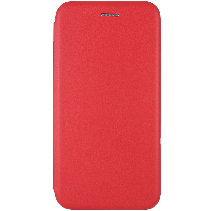 Кожаный чехол-книжка Classy для Xiaomi Redmi 10 (Красный)