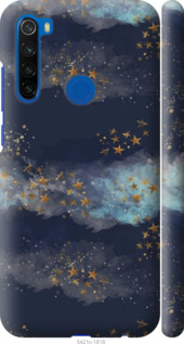 

Чохол Ночь золотые звезды для Xiaomi Redmi Note 8T 1406173