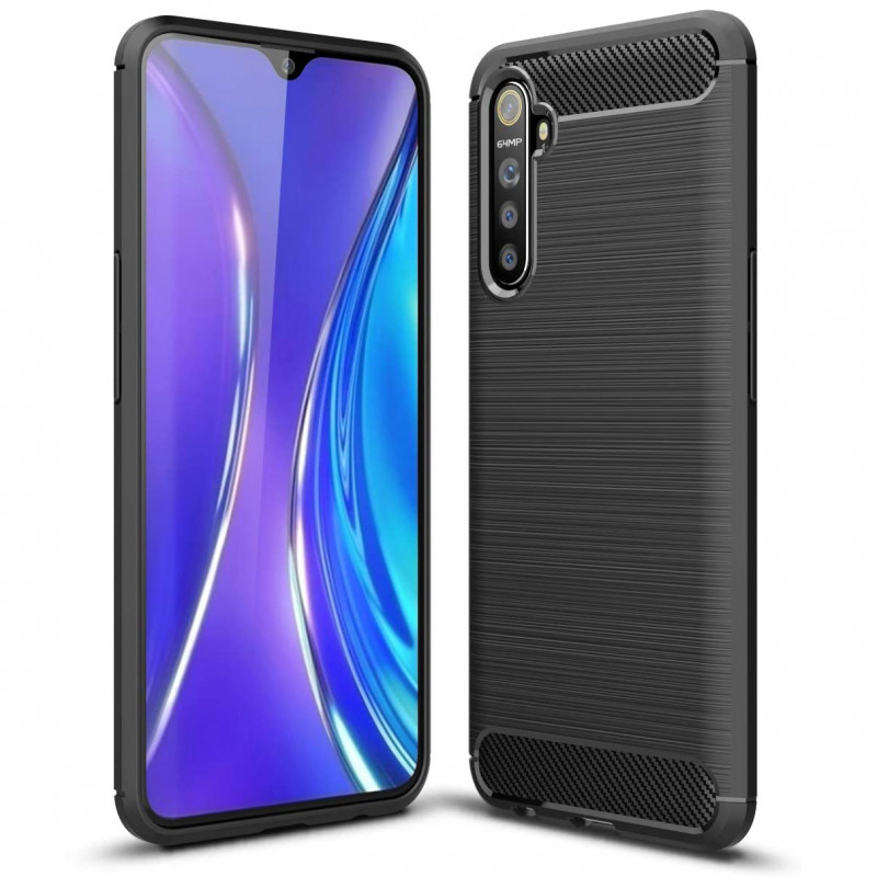 

TPU чохол Slim Series на Realme XT (Чорний) 881036