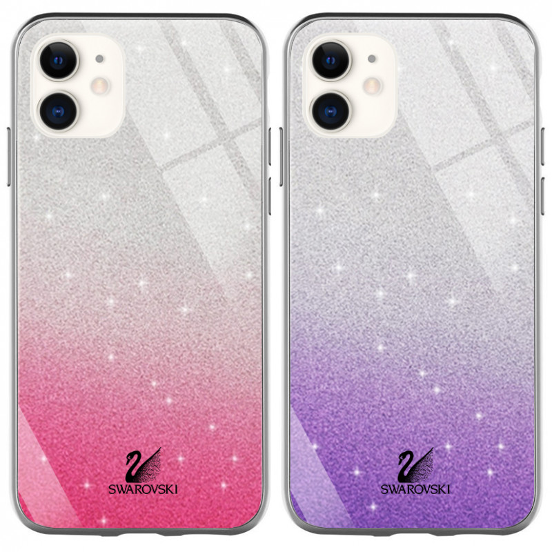 TPU+Glass чехол Swarovski для Apple iPhone 11 (6.1")