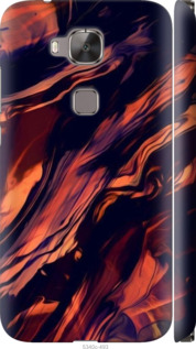 

Чехол Черно-оранжевая абстракция для Huawei GX8 1404792