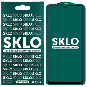 Защитное стекло SKLO 5D (full glue) для Samsung Galaxy A13