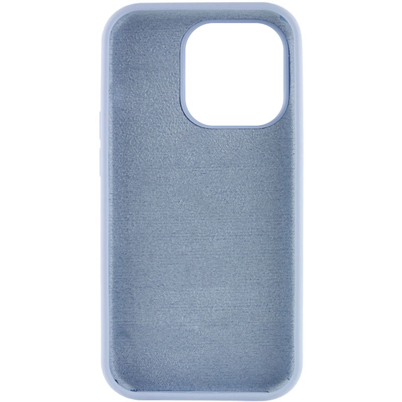 Фото Чохол Silicone Case Full Protective (AA) NO LOGO на Apple iPhone 16 Pro Max (6.9") (Блакитний / Lilac Blue) на vchehle.ua
