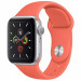 Ремінець Sport Design на Apple watch 42mm / 44mm (Помаранчевий / Clementine)