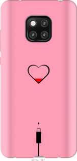 Чехол Подзарядка сердца1 для Xiaomi Poco X3