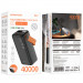 Фото Power Bank Borofone 40000 mAh BJ66 Magnifico 22.5W+PD20W (Black) на vchehle.ua