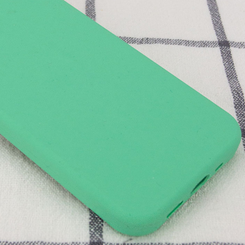 Фото Чехол Silicone Case Full Protective (AA) NO LOGO для Apple iPhone 12 Pro Max (6.7") (Зеленый / Spearmint) на vchehle.ua