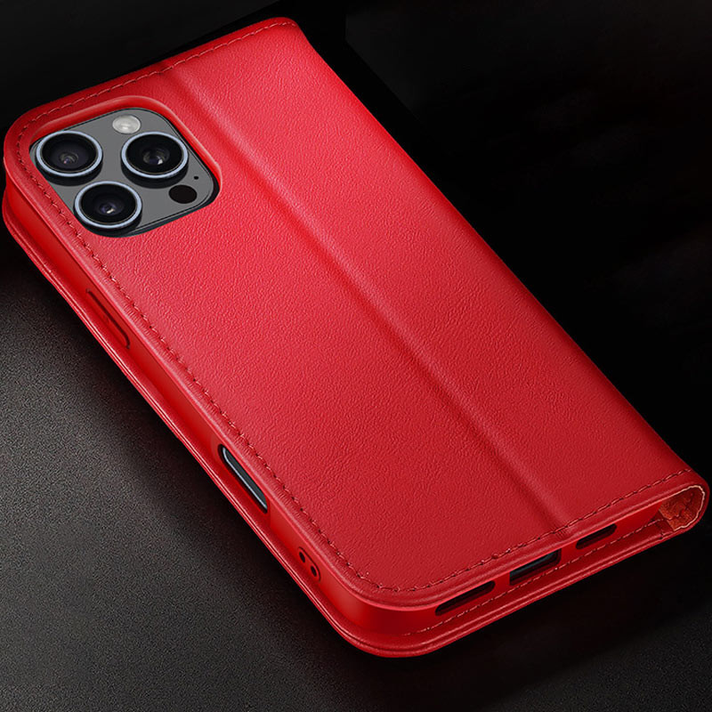 Фото Чохол-книжка Dux Ducis Hivo на Apple iPhone 16 Pro (6.3") (Red) в маназині vchehle.ua