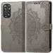 Фото Шкіряний чохол-книжка Art Case з візитницею на Xiaomi Redmi Note 11 Pro 4G/5G / 12 Pro 4G (Сірий) на vchehle.ua