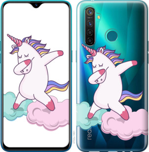 

Чехол Единорог для Realme 5 Pro 917882